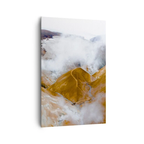 Tablou pe pânză - Frumusețea sălbatică a Islandei - 80x120 cm