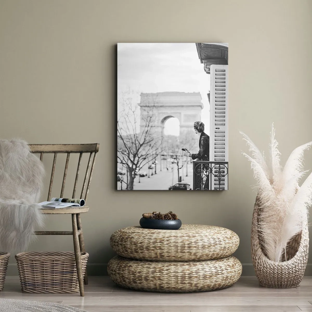 Tablou pe pânză Canvas - Cameră cu vedere - 50x70 cm