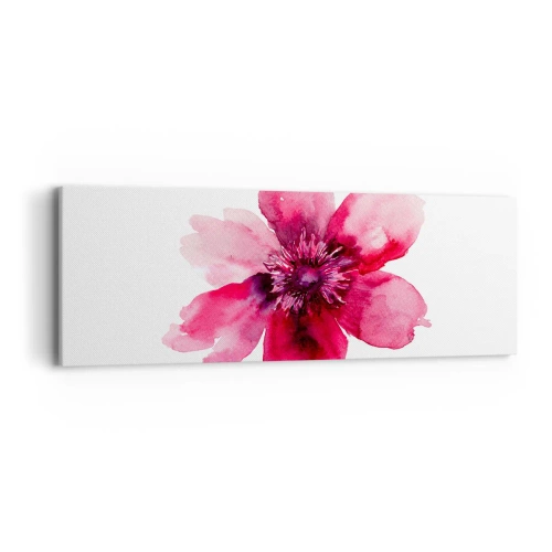 Tablou pe pânză - Sărut parfumat de carmin - 90x30 cm