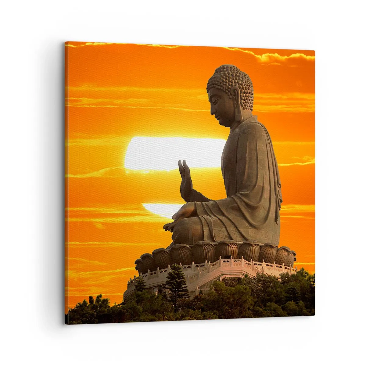 Tablou pe pânză - Fără frică de lume - 50x50 cm