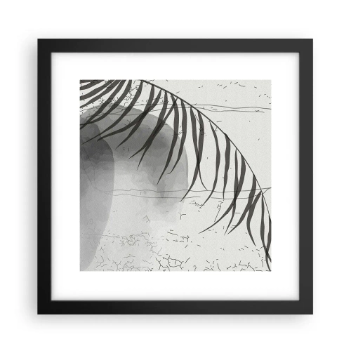 Poster în ramă neagră - Exotismul subtil al naturii - 30x30 cm