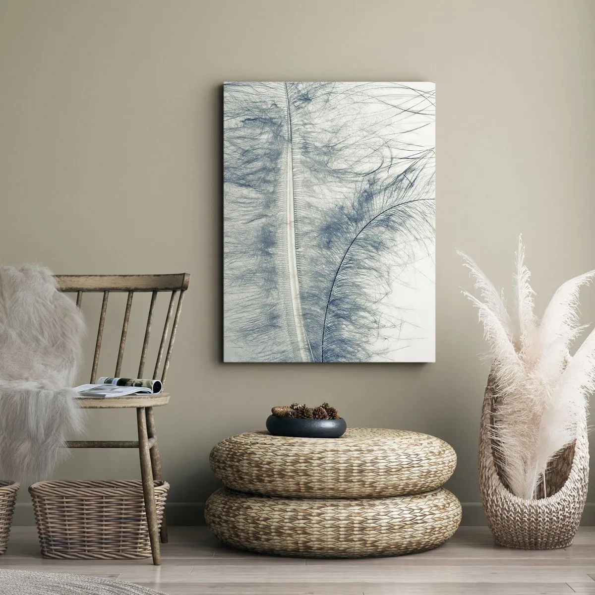 Tablou pe pânză - Șoapta naturii - 55x100 cm