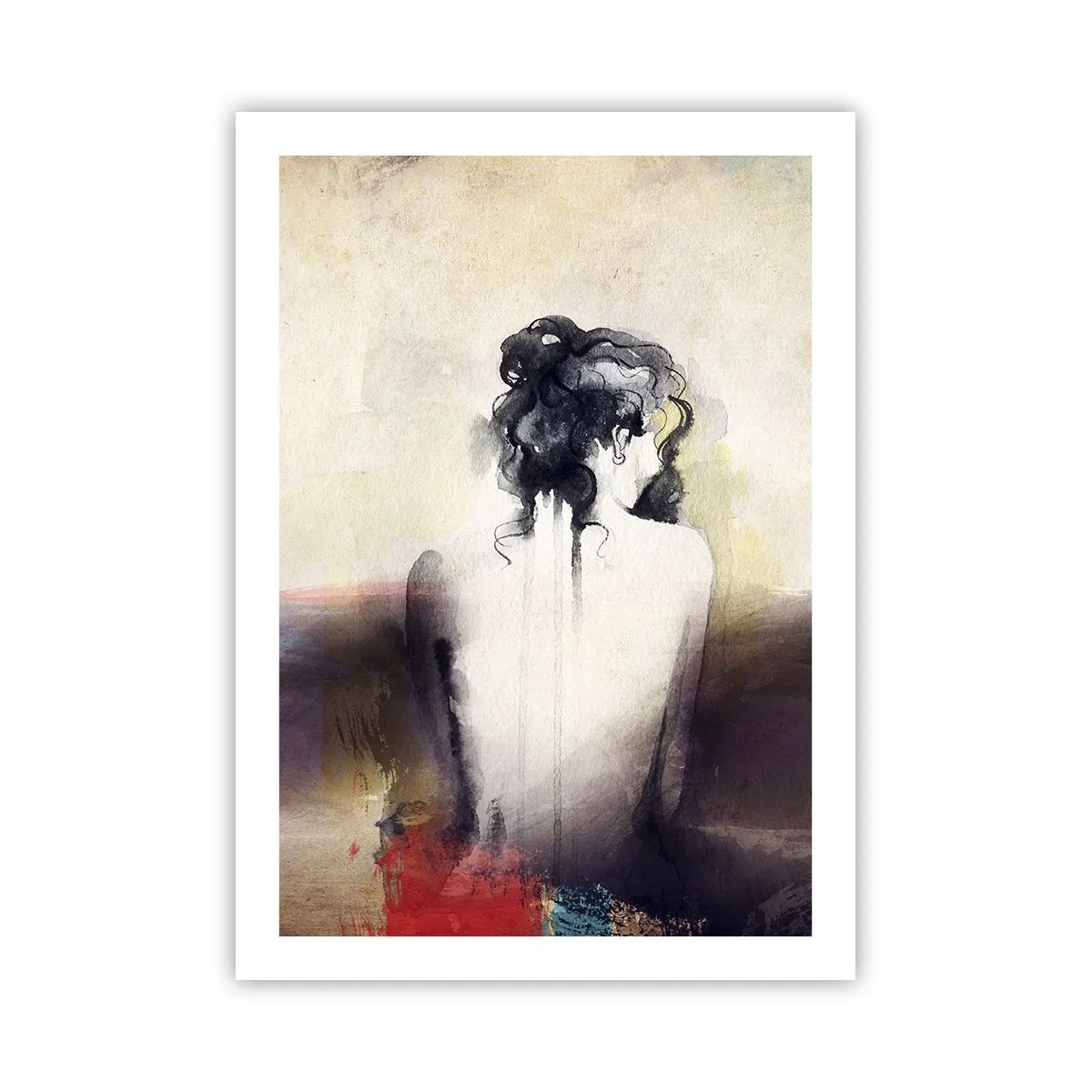 Poster - Linii moi, forme ovale - 50x70 cm