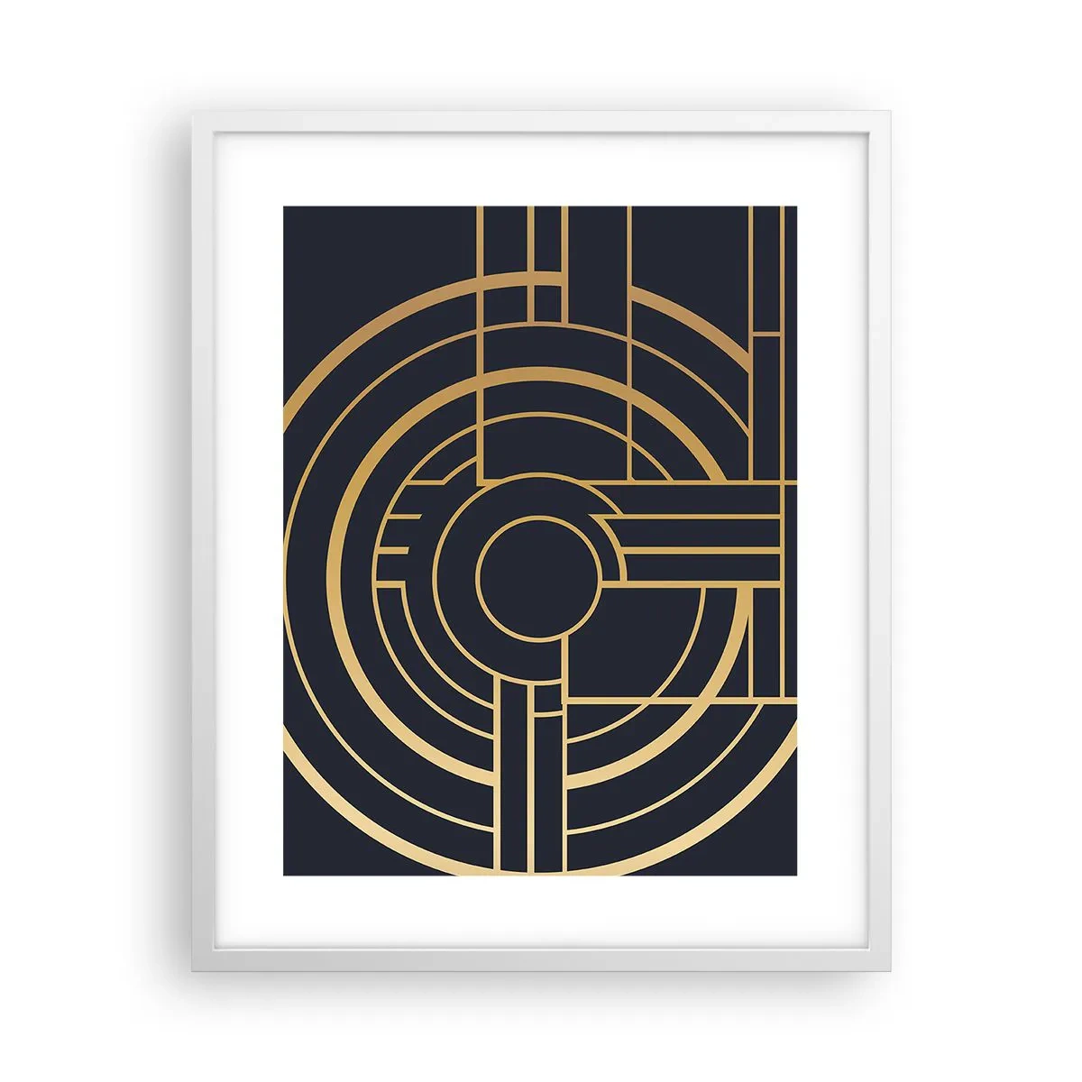 Poster în ramă albă - Întoarcerea lucrurilor - 40x50 cm