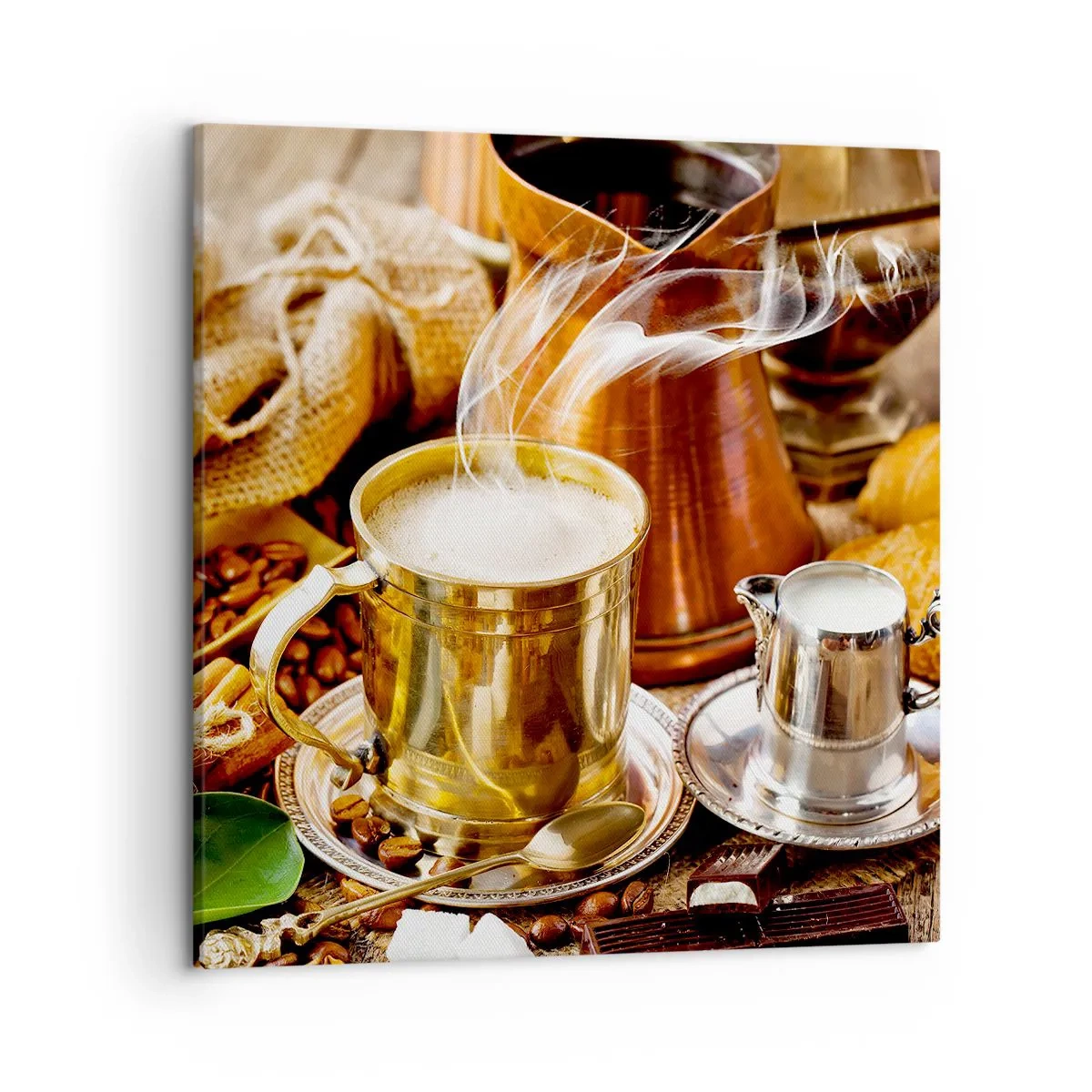 Tablou pe pânză - O zi bună! - 50x50 cm