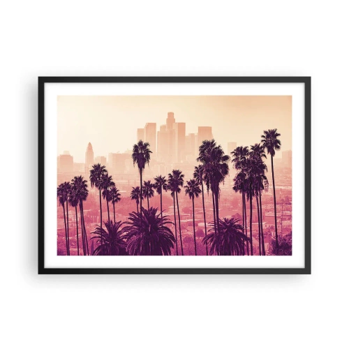 Poster în ramă neagră - Peisaj din California - 70x50 cm