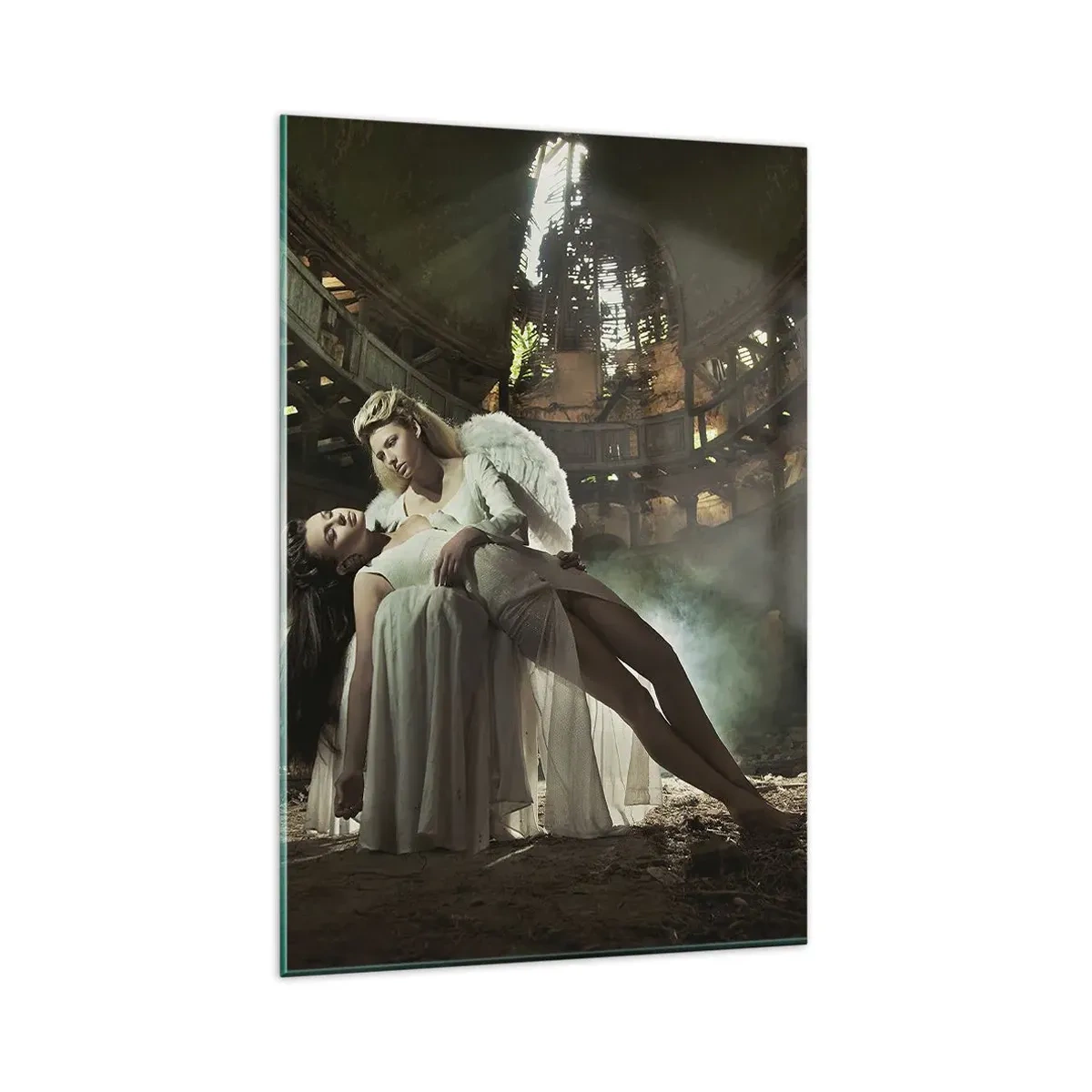 Tablou pe sticlă - Spiritul vechiului teatru - 80x120 cm