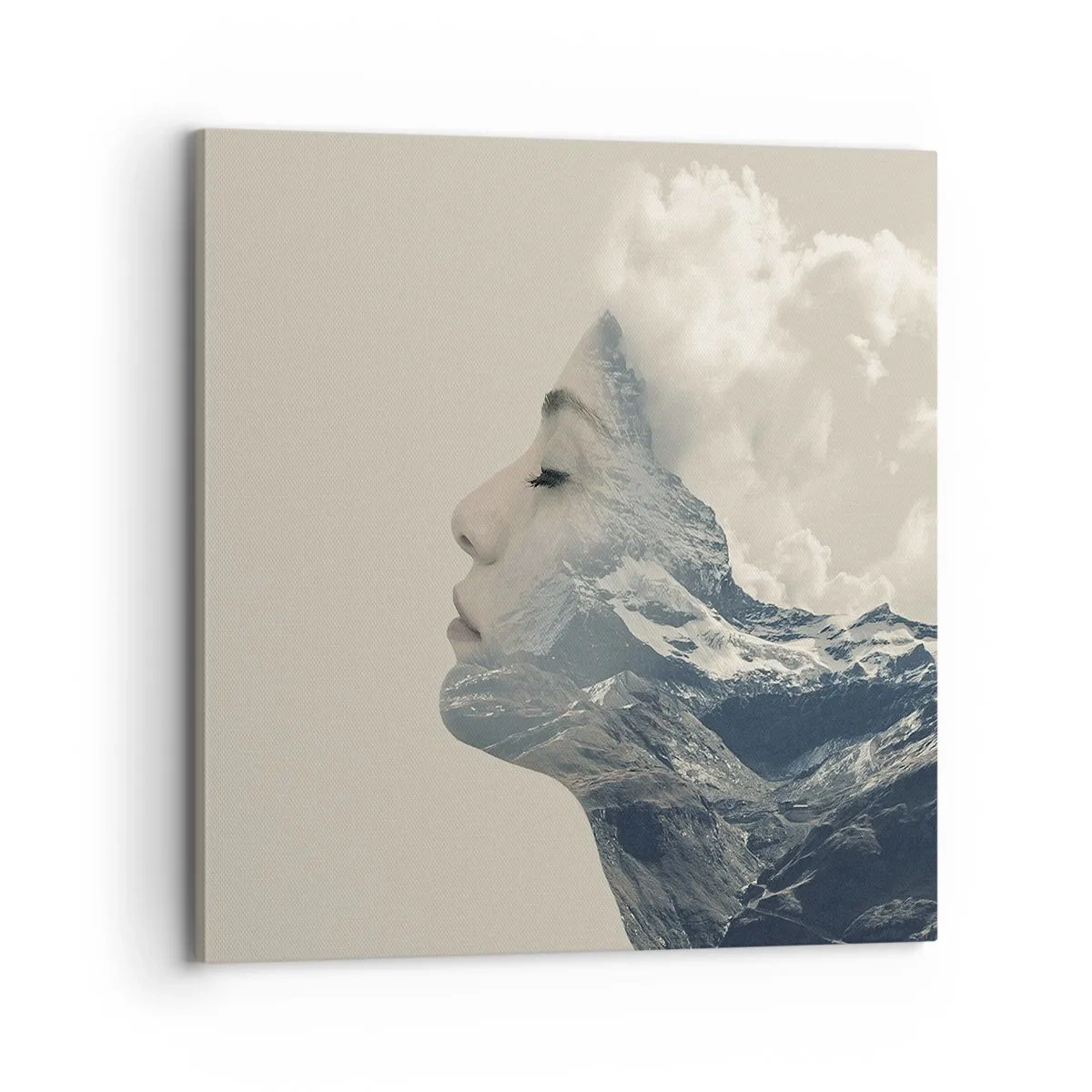 Tablou pe pânză - Frumusețea elementelor - 70x70 cm