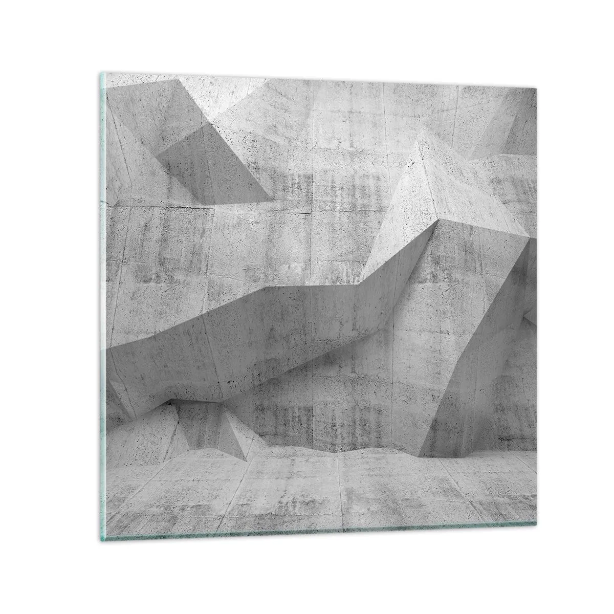 Tablou pe sticlă - O adevărată provocare - 40x40 cm