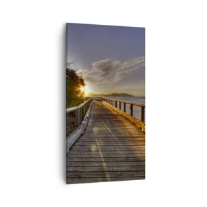 Tablou pe pânză - Să mergem spre soare - 55x100 cm