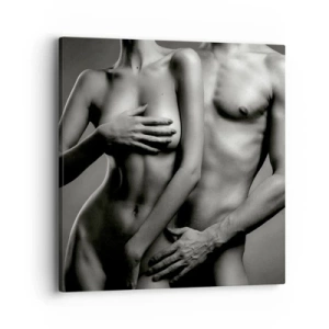 Tablou pe pânză - Adam și Eva - 40x40 cm