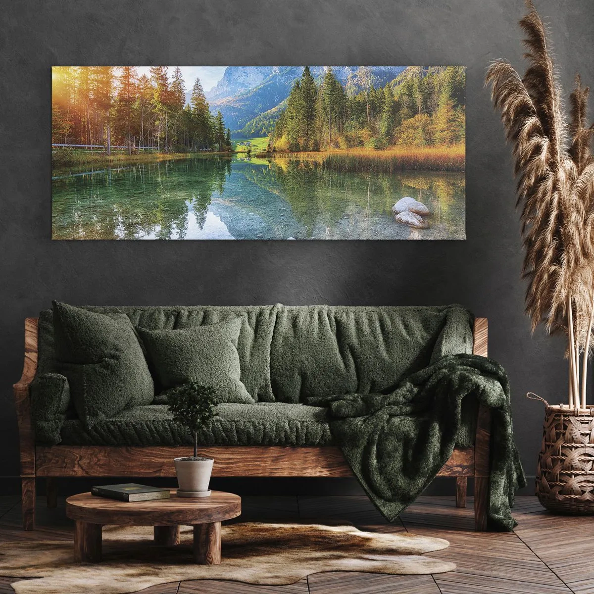 Tablou pe pânză - Blândețea toamnei - 140x50 cm