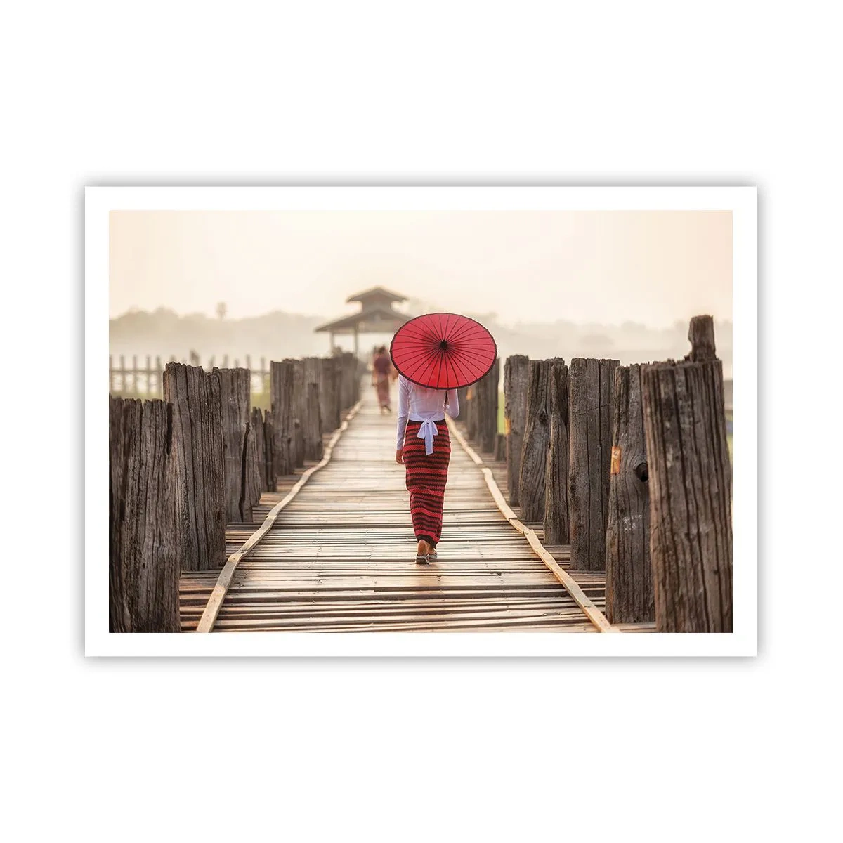 Poster - Pe podul vechi - 100x70 cm