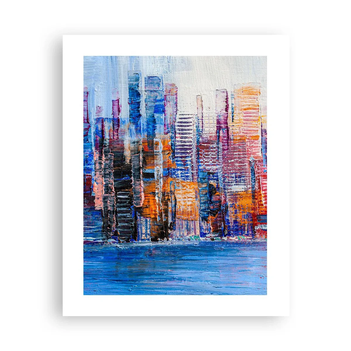 Poster - O metropolă veselă - 40x50 cm