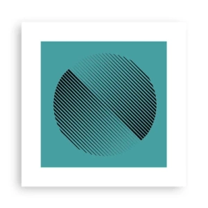 Poster - Cercul - o variație geometrică - 30x30 cm