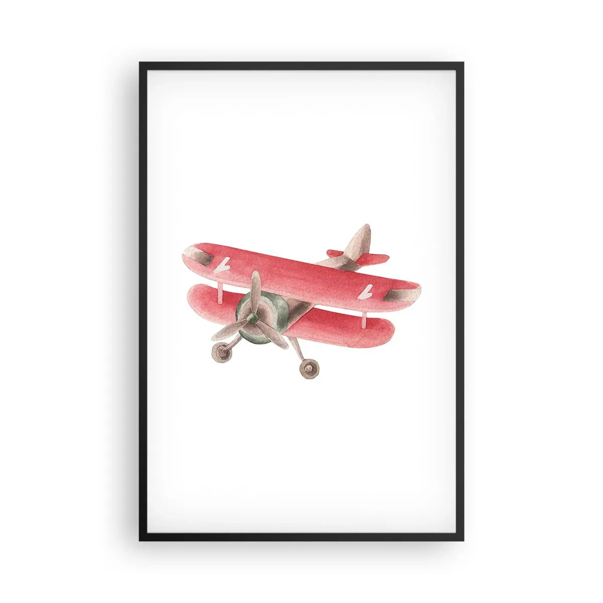 Poster în ramă neagră - Gata pentru zboruri la mare înălțime - 61x91 cm