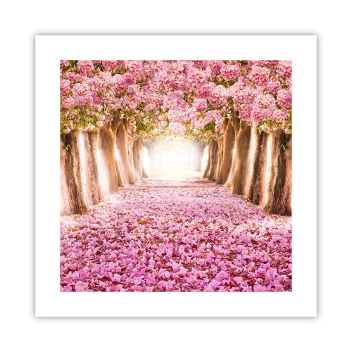 Poster - Drumul spre paradis - 40x40 cm