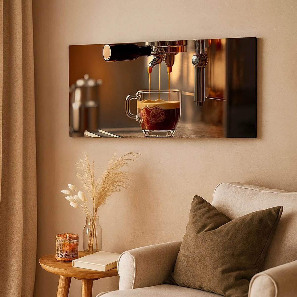 Tablou pe pânză - Băutură senzuală - 100x40 cm