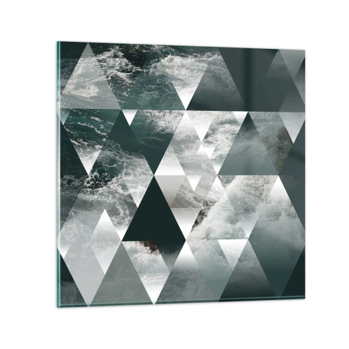 Tablou pe sticlă - O perspectivă de cristal - 70x70 cm