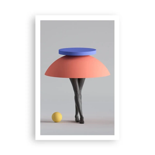 Poster - Compoziție suprarealistă - 61x91 cm