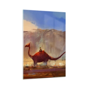 Tablou pe sticlă - Dacă nu ar fi dispărut - 70x100 cm