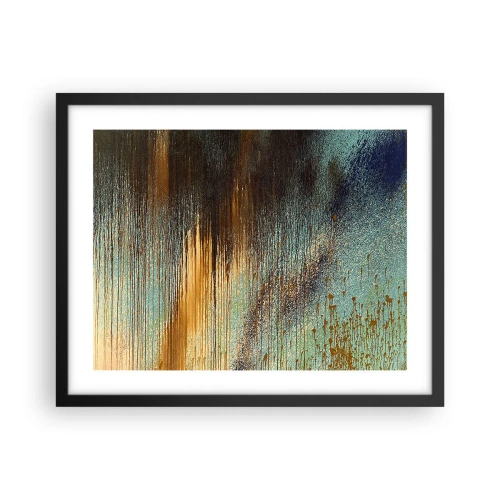 Poster în ramă neagră - O compoziție cromatică neaccidentală - 50x40 cm