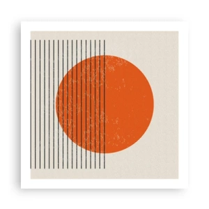 Poster - Întotdeauna soarele - 60x60 cm