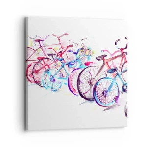 Tablou pe pânză - Reuniunea clubului Antymoto - 30x30 cm