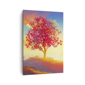 Tablou pe pânză - Pelerin la destinație - 70x100 cm