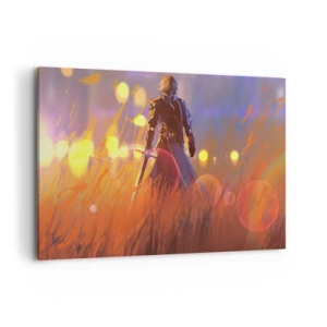 Tablou pe pânză - Cavalerul greșit - 120x80 cm