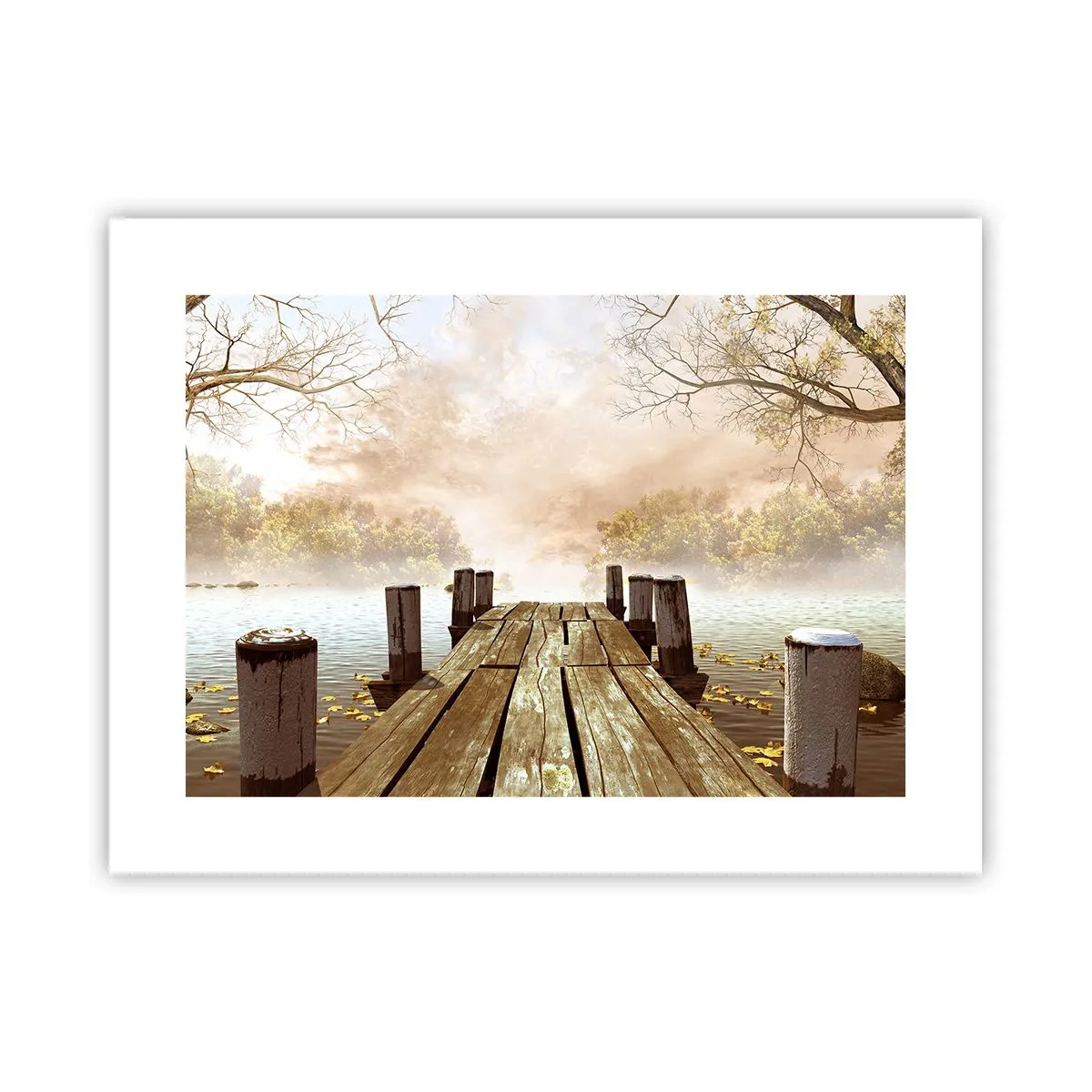 Poster - Tristețea blândă a toamnei - 40x30 cm