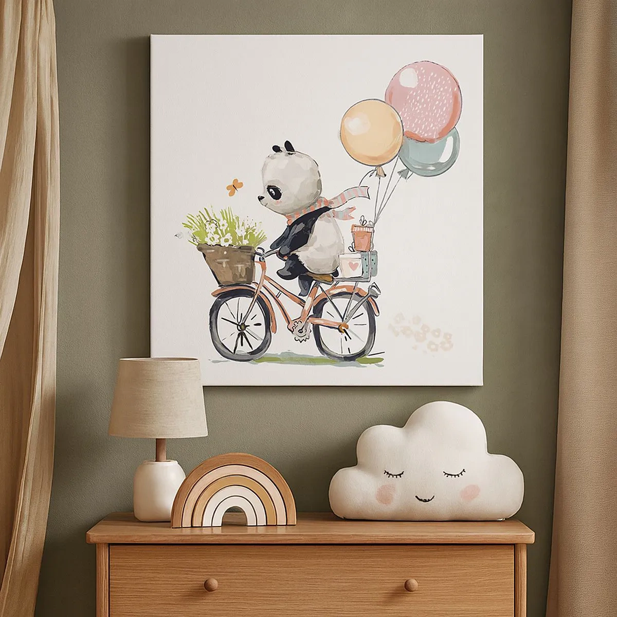 Tablou pe pânză - O zi fericită - 30x30 cm