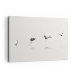 Tablou pe pânză - Patru pași simpli - 100x70 cm
