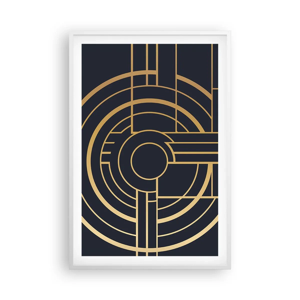 Poster în ramă albă - Întoarcerea lucrurilor - 61x91 cm