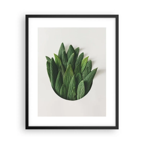 Poster în ramă neagră - Curiozitatea nestăvilită - 40x50 cm