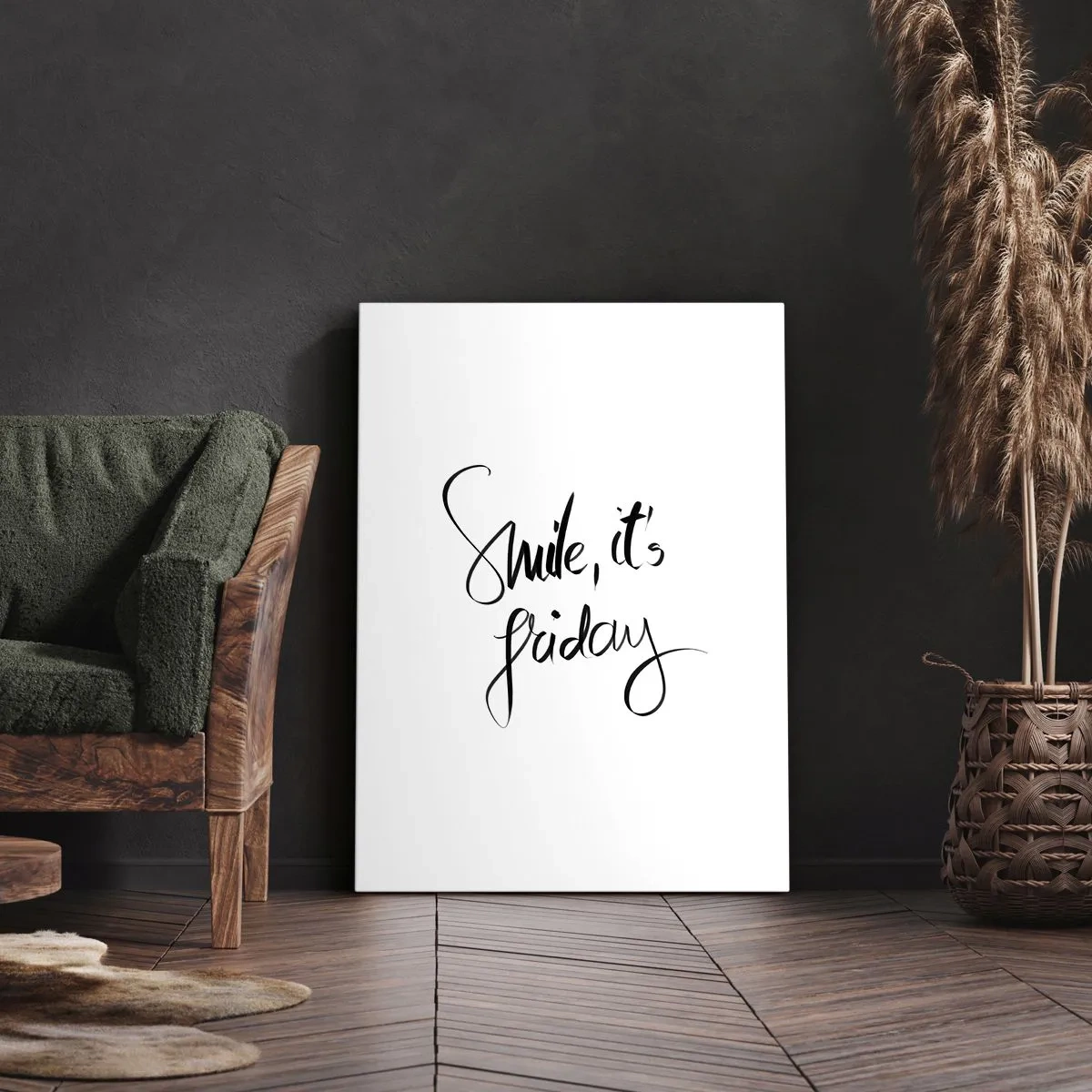 Tablou pe pânză - Bucurie adevărată - 45x80 cm