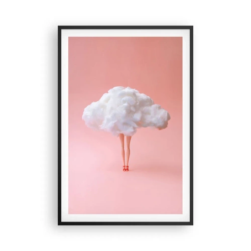 Poster în ramă neagră - Dulce promisiune - 61x91 cm