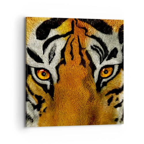 Tablou pe pânză - Amenințător și frumos - 70x70 cm