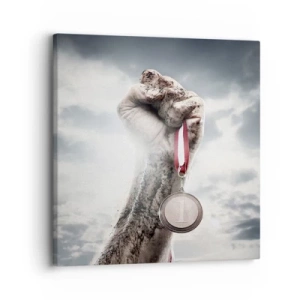 Tablou pe pânză - Per aspera ad astra - 30x30 cm