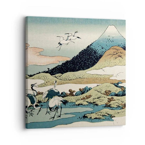 Tablou pe pânză - În mod japonez - 30x30 cm