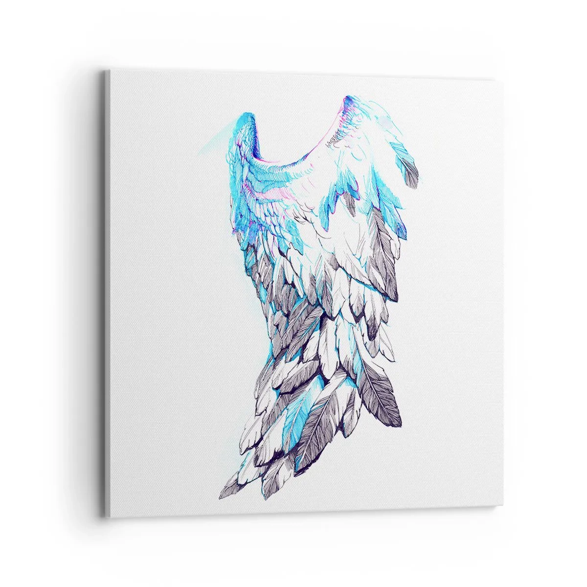 Tablou pe pânză - Am nevoie de aripi - 70x70 cm