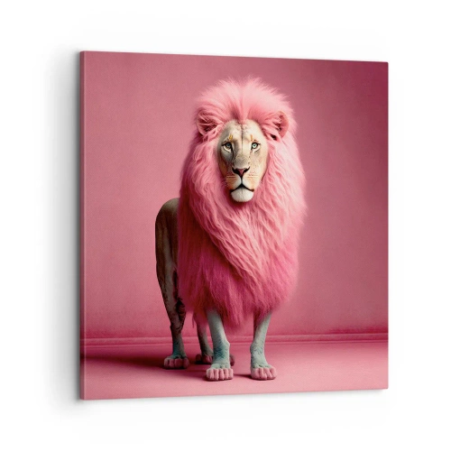 Tablou pe pânză - Și nu-ți mai este frică - 60x60 cm