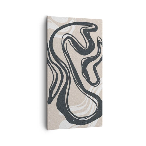 Tablou pe pânză - Expresie multiplicată - 55x100 cm