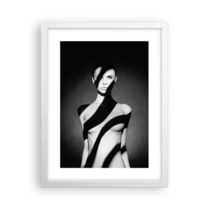 Poster în ramă albă - La strălucire și la umbră - 30x40 cm