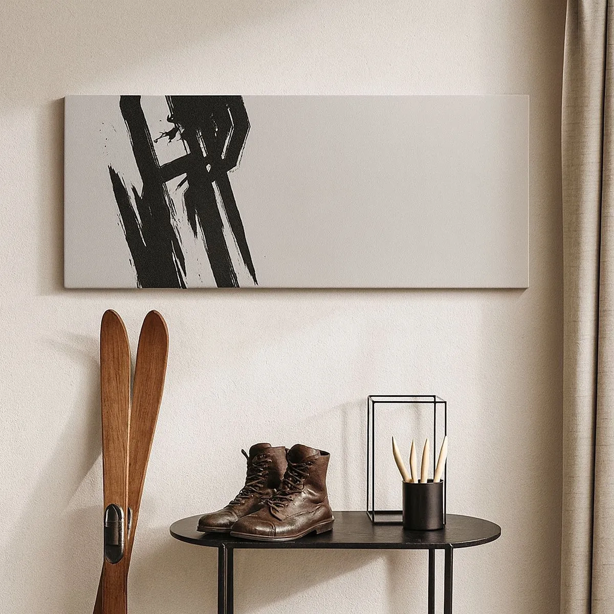 Tablou pe pânză - Un impuls de neoprit - 100x40 cm