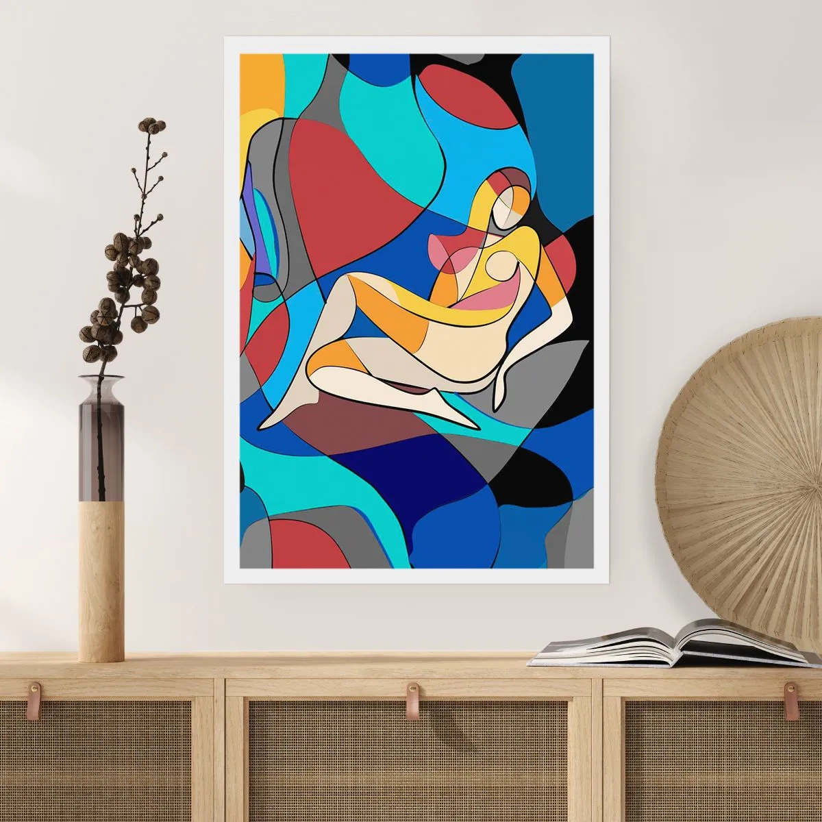 Poster - Nudul cubist - 61x91 cm
