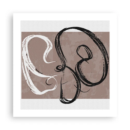 Poster - Compoziția - căutarea plenitudinii - 50x50 cm