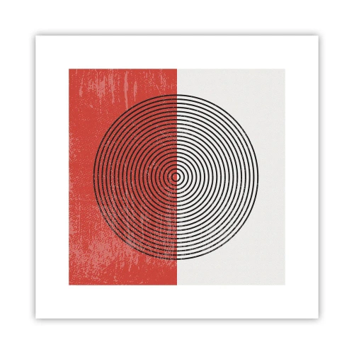 Poster - Direct la subiect - 30x30 cm