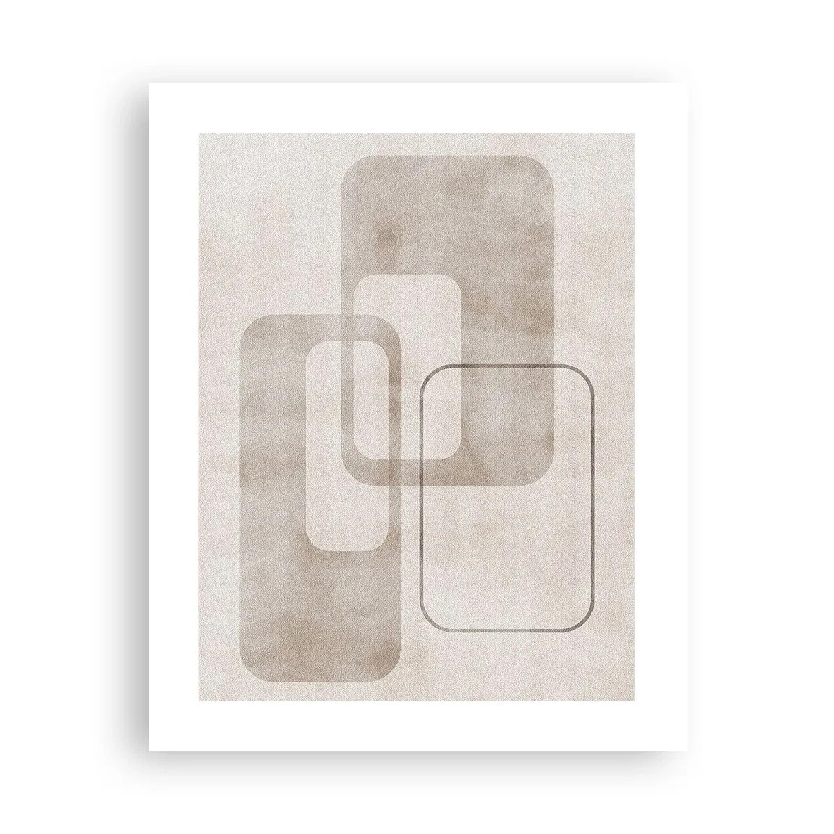 Poster - Fuga geometrică - 40x50 cm