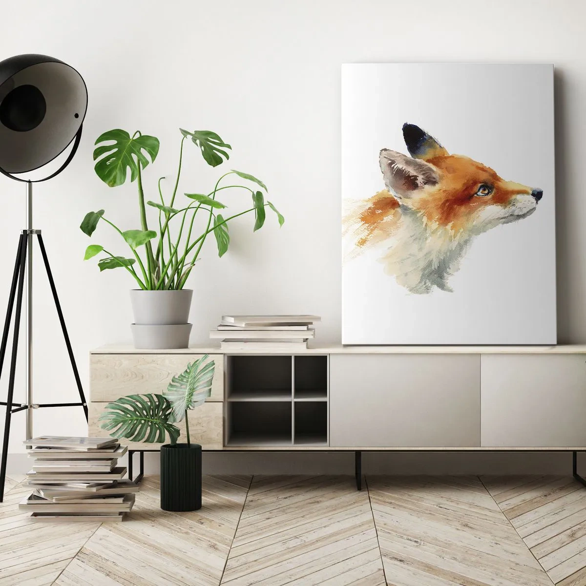 Tablou pe pânză - Nu poți fi niciodată prea atent - 70x100 cm